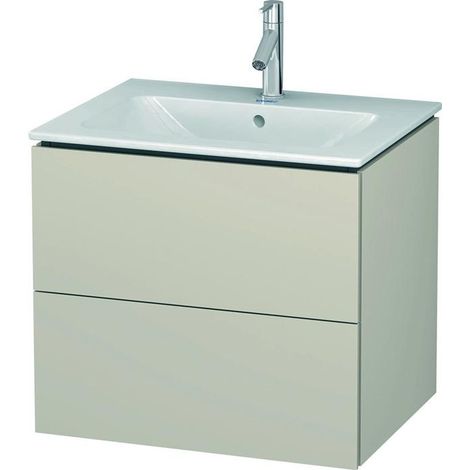 Duravit L-Cube Waschtischunterbau wandhängend, 2 Schubkästen, (1/5)