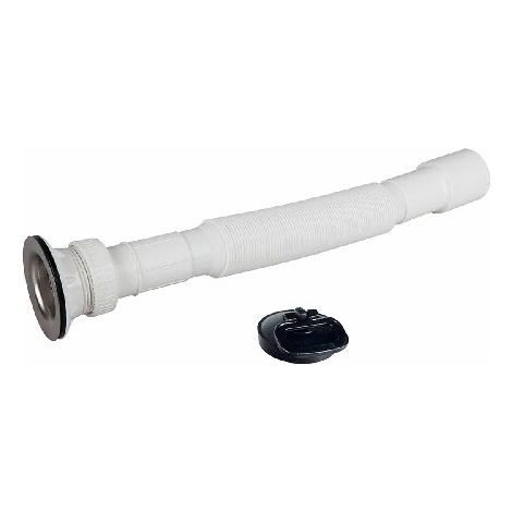 TUBO ESTENSIBILE CON PILETTA 1"1/2 uscita 32-40 Pil. D.70
