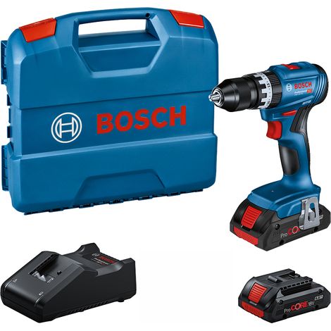 Trapano battente avvitatore GSB 18V-45 con 2 Batterie ProCORE 18V 4.0 Ah 0615A5002U Professional Bosch