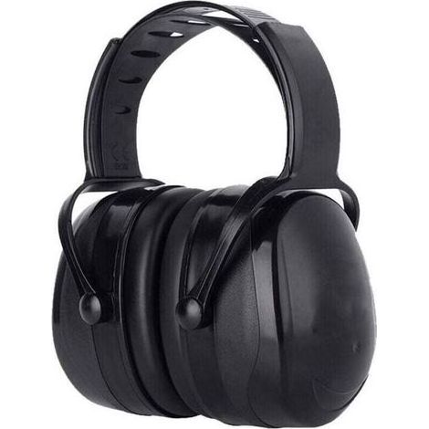 pair Casque Anti Bruit Adulte Réglable Confortable, avec Une Atténuation de SNR 38dB, pour Milieu Bruyant ou Stressant-Noir (1/5)