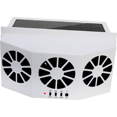 Climatizzatore per auto ad energia solare – Raffreddatore per auto per l'estate – Raffreddatore per finestrini auto ad energia solare – Flusso d'aria efficiente – Installazione semplice (1/5)