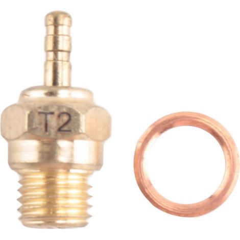 Bougies d'allumage T2, pièces de rechange pour moteur nitro à étincelle chaude N3 et N4 OS 8 (1/5)
