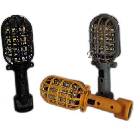 LAMPADA TORCIA LAVORO CALAMITATA CON GANCIO 24 LED SMD DA LAVORO BL-T97