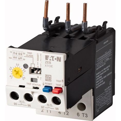 Relais de surcharge électronique 9-45A +protection contre les défauts à la terre EATON ZEB65-45-GF