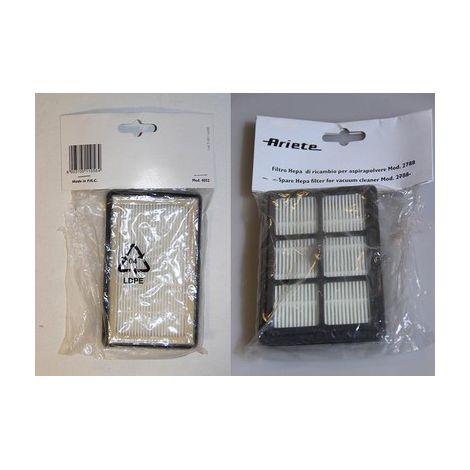 Ariete filtro HEPA posteriore per aspirapolvere Eco Power 2788 2788/2 VC2788