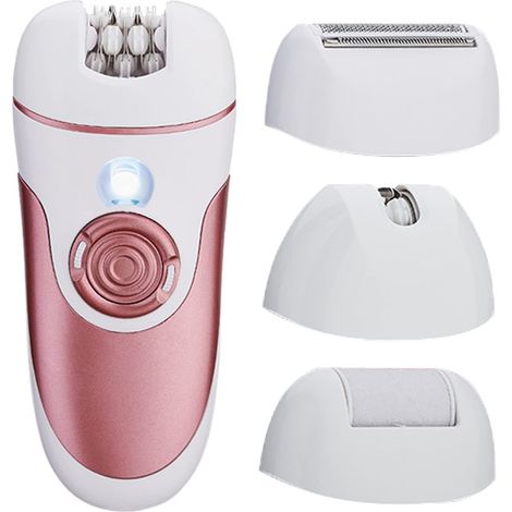 Épilateur 4 en 1 pour l'épilation des poils pubiens, rasoir rechargeable USB-AquaForge (1/5)