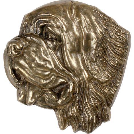 San Bernardo, perro San Bernardo: placa conmemorativa con un perro, nota de agradecimiento personalizada, premio, diploma con dedicatoria de la marca Art-Dog. (1/3)