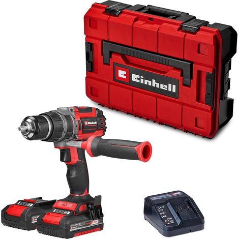 Einhell Professional Perceuse Visseuse à percussion sans fil TP-CD 18/70 Li-i BL (2x2,0Ah) PXC (18 V, Brushless, Couple 70 Nm) Livré avec 2 Batteries 2,0 Ah et un Chargeur (1/5)