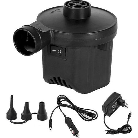 Mini pompe à air électrique d'extérieur pour matelas gonflables, bateau, compresseur d'air 240 V 60 W pour la maison, la voiture, les roues gonflables et les bateaux gonflables
