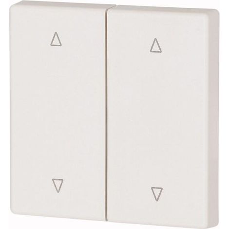 Bouton à bascule double blanc jalo EATON CWIZ-02/21