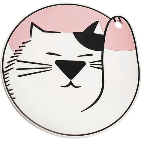Set de table en PVC, dessous de plat isolant et antidérapant à motif animal mignon, résistant aux rayures, pour tasses et casseroles, imperméable. (1/5)