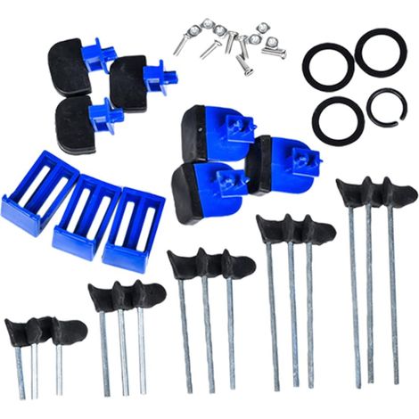 Kit Outils de Finition pour Poterie Pince de Plateau Tournant Réglable Outils et Fournitures pour Céramique Réparation (1/5)