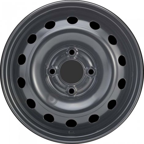 Jante tôle 14 pouces - 4 Trous - 5,5x14  4x108  ET34  AL65  noir