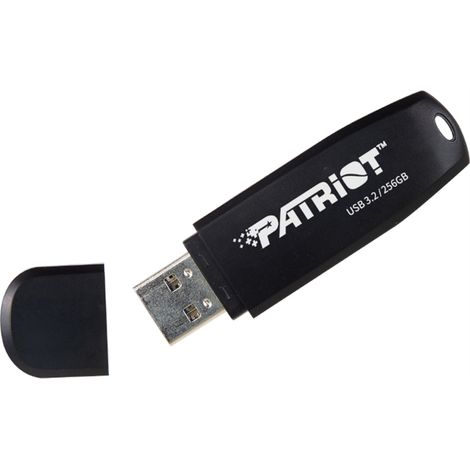 Patriot Core 256GB Type A USB 3.2 80MB/s czarny (1/4)