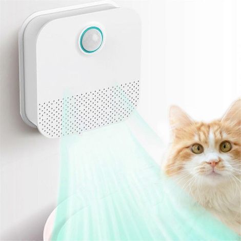 Intelligenter Katzen-Geruchsreiniger für Katzentoiletten, Luftreiniger für Hunde- und Katzenstreu, Sand-Deodorant (1/5)