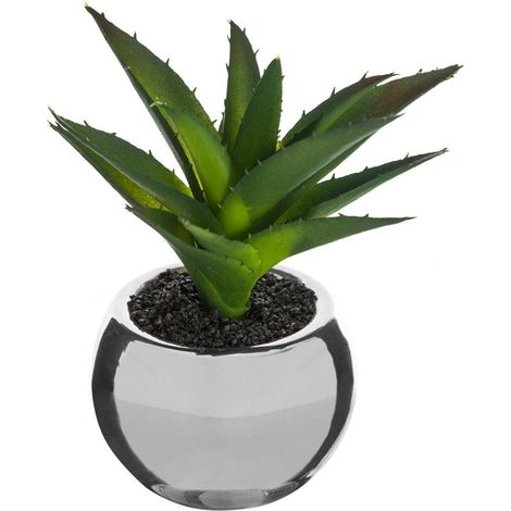 Vaso in ceramica vegetale verde H.15 - Modello f - Atmosphera créateur d'intérieur (1/5)