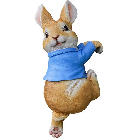Figura de jardín [resina] [conejo] [mini] [colgante] (1/5)
