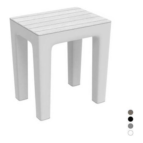 SGABELLO WOODY Misura: Tortora cm L 38xP 29xH 41,5