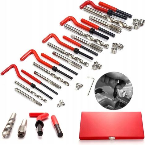 KIT DI RIPARAZIONE FILETTI PER MASCHI M5-M12 HELICOIL