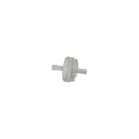 Universeller Metall-Kraftstofffilter mit Sieb (75 Mikron) - Eingangsdurchmesser: 6,35 mm