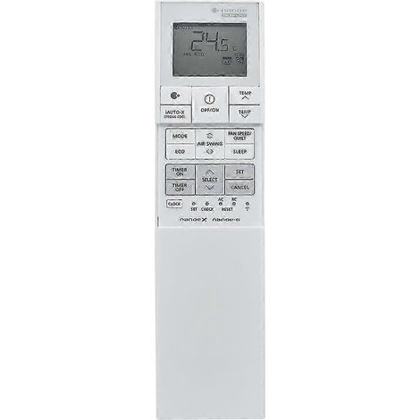 Télécommande 20290 pour climatiseur LCD Panasonic A75C21620 CS-Z35VKEW hwyNO.1173 (1/5)