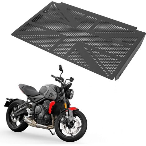 Grille de Radiateur en Acier Inoxydable pour Trident 660, Protection de Moteur Motocyclette (1/5)