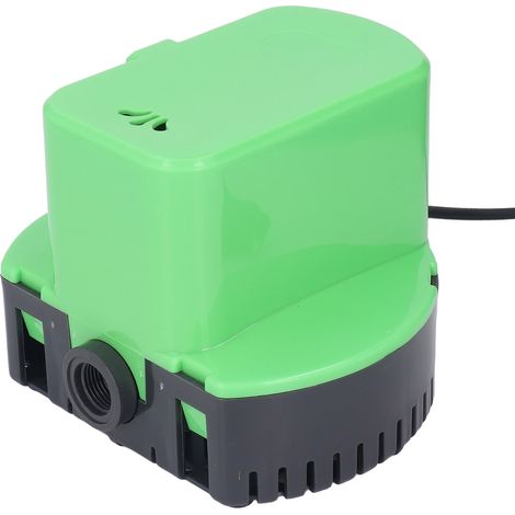 Pompe de vidange automatique pour yacht avec tuyau, câble d'alimentation de 7,6 m (25 pi), pour couverture de piscine. Débit : 1 200 gallons par heure (GPH). Prise européenne, 220 V, 50 Hz. (1/5)
