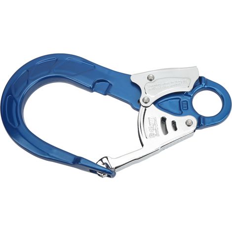 Karabiner aus Aluminiumlegierung mit großer Öffnung und Selbstsicherung zum Klettern und Bergsteigen (1/5)