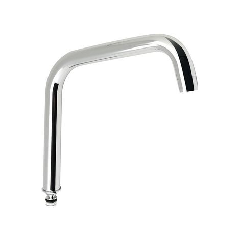 Canna d24 a ponte 2 pieghe con aeratore per nettuno due  CromoPAFFO