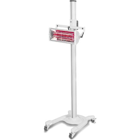 Mw Tools – Sécheur de peinture infrarouge 1000W – Lampes halogènes Quarz – Réglage minuterie – Pour chantiers humides – LD1