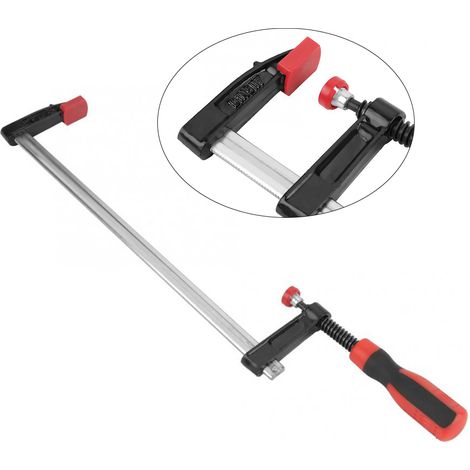 Set mit 4 robusten F-förmigen Zwingen für die Holzbearbeitung (50 x 300 mm) – erhältlich bei Amazon WISH (1/5)