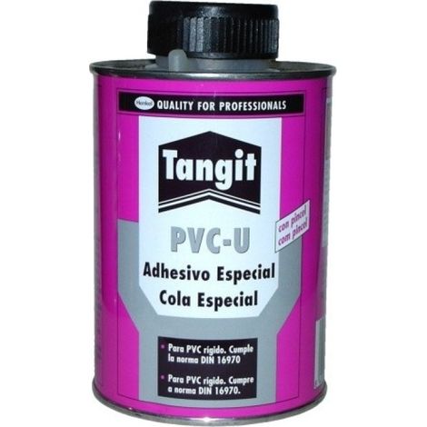 Adhesivo pvc rigido 1 kg bote/pincel tangit