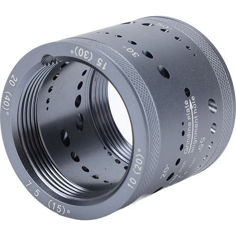 Affûteur d'électrodes tungstène TIG, meuleuse à 6 fentes, 48 trous, réglage multi-angles pour soudage précis (1/5)