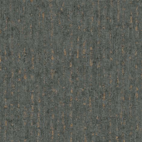 Vliestapete - Secret Garden - Anthrazit Gold Uni Einfarbig Erismann - 1038947 (1/5)