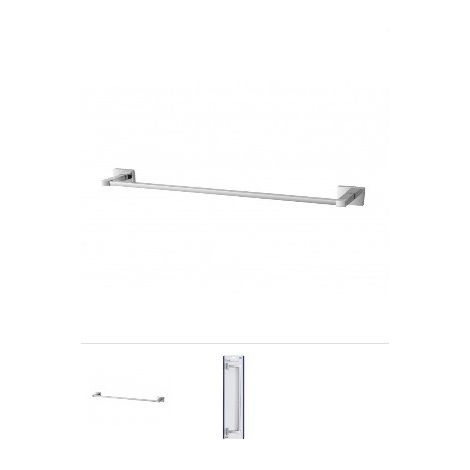 Feridras porta asciugamani 50 cm rock in cromall arredo bagno 015408 (1/4)