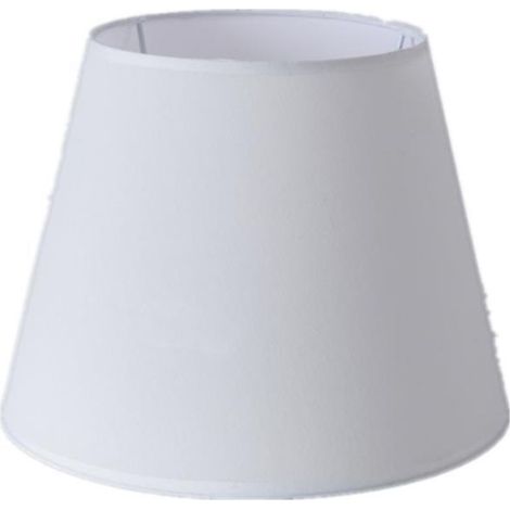 Lampenschirm – Leinen – Zylindrisch – 25 cm Durchmesser x 20 cm Höhe – Für Tisch- oder Stehlampe – Natur – 1 Stück (1/5)