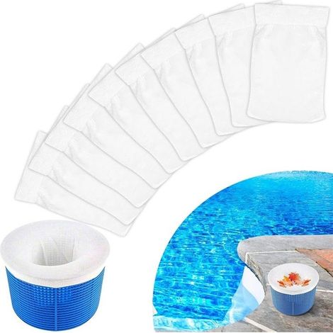 Set di 10 skimmer per piscina, cestelli per skimmer (1/5)