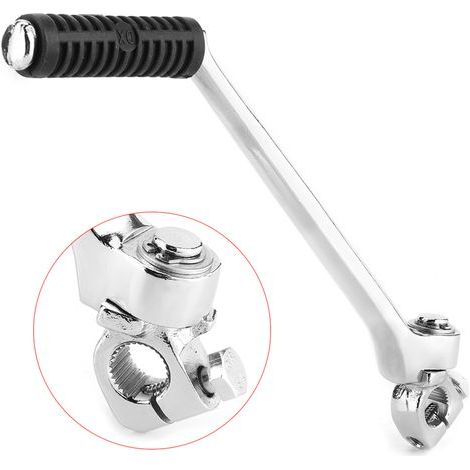 16 mm 280 mm Stahl-Anlasserkurbel für 150 cm³, 200 cm³, 250 cm³ Motocross- und Trailbikes