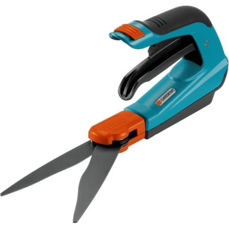 Cisaille a Gazon GARDENA - Orientable Confort – Lames ondulées – Revetement anti-adhérence – Poignée ergonomique (8735- (1/3)