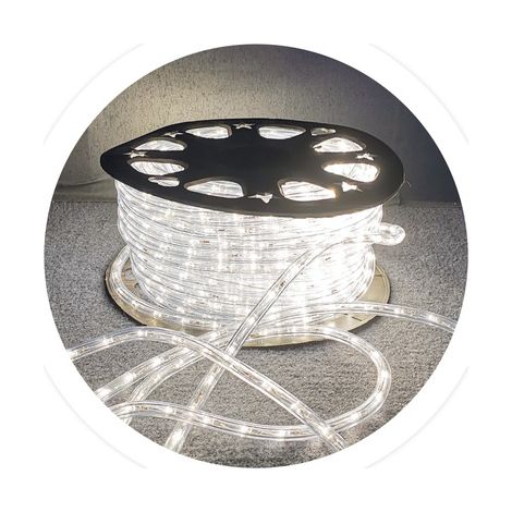 Rollo 48M tubo LED flexible Luz fría