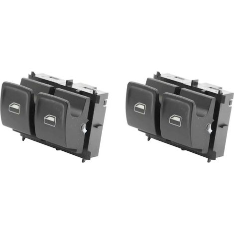 2x Fensterheberschalter-Bedienknopf 5JB959858B für Skoda Rapid Seat Toledo 2013 2014 2015 6V0959858A LHD (1/5)