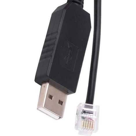 Adaptateur USB vers RJ11/RJ12 6P4C. câble de contrôle série EQMOD pour montage PC et télécommande. (1/5)