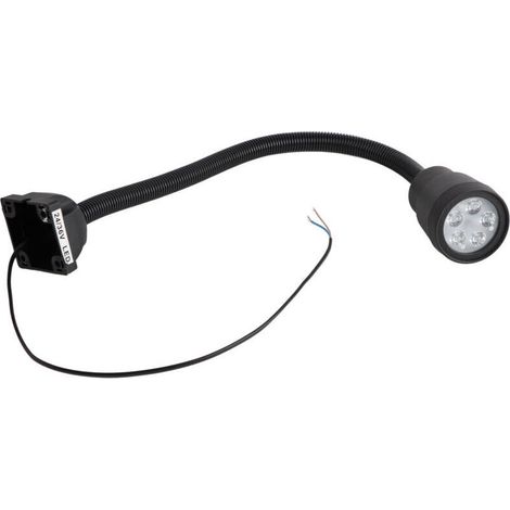 5W LED Lampe de Travail Lampe de Bureau Rotation à 360 DegréS Lampe de Table Tige Flexible Universelle Lampe à LED 24V 36V pour Machine-Outil CNC Source de LumièRe Blanche. (1/4)
