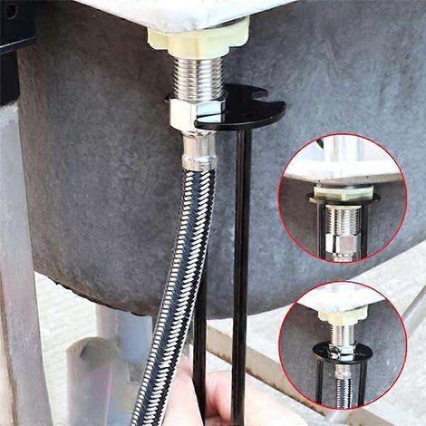Repair Plumbing Tool Sink Faucet Key Pipe Four-Claw Wrench 3 Bayonet-- (1/5)