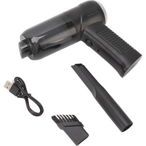 Mini cordless handheld car vacuum cleaner, air duster for cleaning computer keyboards, built-in battery (1/5)
