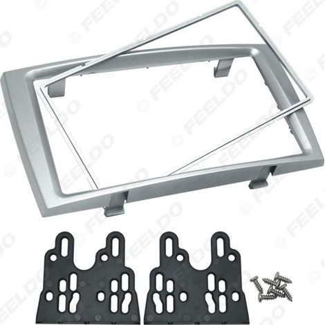 1 cadre de fixation pour autoradio et navigation DVD compatible Peugeot 308, 408, montage audio vidéo, accessoire tableau de bord (1/5)