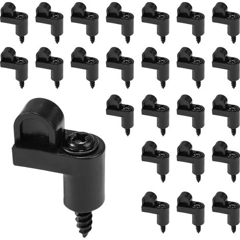 de fixation pour moustiquaire en nylon 3 8 pouce 24 pièces (1/5)