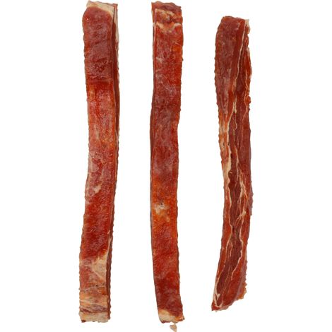 Friandises chien canard & cabillaud lanières 85g (1/4)
