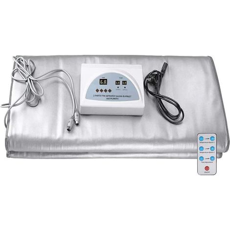 Sauna Chauffage Couverture Sauna Infrarouge Lointain (FIR) pour spa à domicile avec télécommande (1/5)