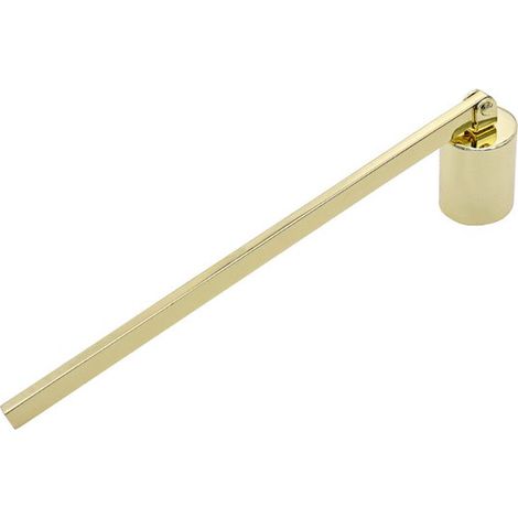 Teelichtunterdrücker – 17 x 2,2 x 4 cm – Edelstahl – Gold – Kerzenzubehör (1/5)